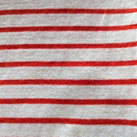 AUTH Burberry Striped Sweater Embroidered Logo Cotton Cashmere Blend Size XS/S - Picture 4 of 9